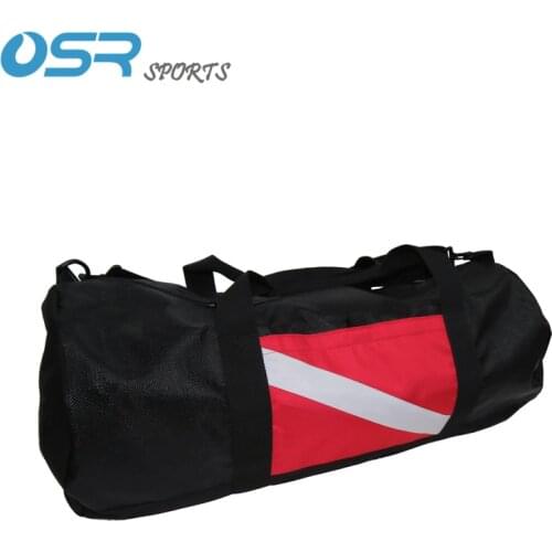 Scuba diving gear carry mesh bag 35*35*78cm with shoulder strap can carry BCD fin wetsuit snorkel mask marker buoy