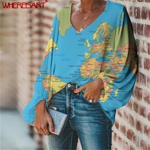 Женские шифоновые блузки WHEREISART China At AliExpress