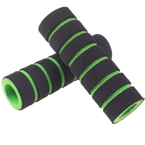 2Pc/1pair Bike Racing Bicycle Non-slip Soft Handlebar Bike Bar wholesale new Motorcycle Handle Bar Foam Sponge Grip Cover