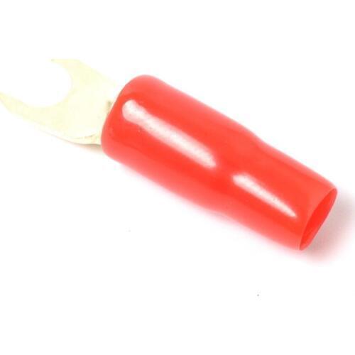 5 Pairs 8 AWG Automotive Audio Speaker Refit Fork Terminals Connectors