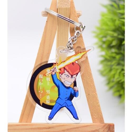 Anime Keychain YuYu Hakusho Keyring WL0501 Kuwabara Kazuma