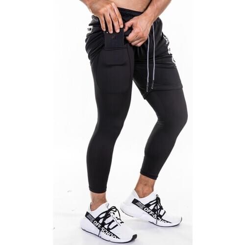 TWTOPSE 2 In 1 Cycling Pants Men For Mountain Bike Road Bike Soft Cycling trousers Breathable Bicycle Riding Sports Clothing