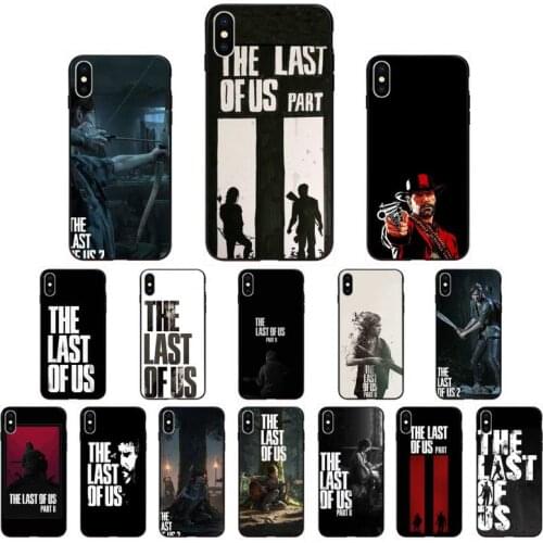 MaiYaCa The Last Of Us game Video games Black Soft Phone Case Cover for iPhone 11 pro XS MAX 8 7 6 6S Plus X 5 5S SE XR SE2020