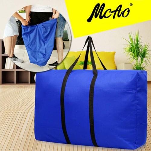Mcao Moving Storage Bags Large Capacity 600D Oxford Cloth Under Bed Organizer with Handle Duffel Bag for Traveling CampingTJ3779