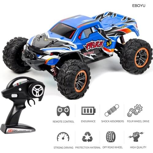 EBOYU F-20 RC Car 1:12 Scale 2.4G RC Racing Car 4WD Climbing Car High Speed Drift Anti Collision RC Off Road Cars Toy RTR