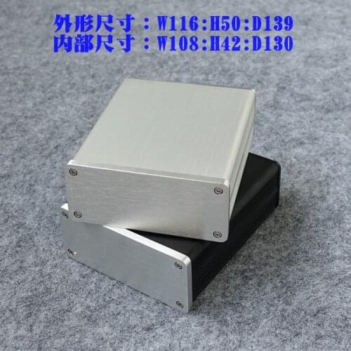 K1105 Full Aluminum amplifier Enclosure mini headphone case/PSU chassis/DAC BOX
