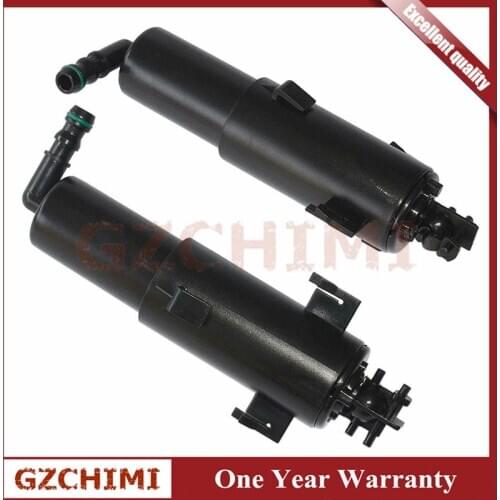 2 pieces Car-styling New Headlight Washer Wiper Nozzle Cylinder Pump Fit For BMW E70 X5 2007-2013 61677173851 61677173852