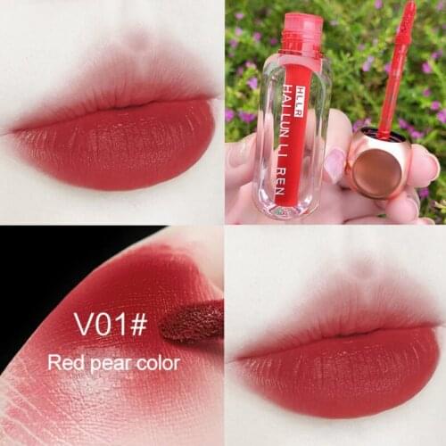 2021 New Lip Glaze Velvet Matte Air Lip Glaze Keep 24 Hours Longlating Makeup Lipgloss Sexy Liquid Lipstick Cosmetic TSLM1