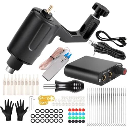 Tattoo Rotary Machine Tattoo Kits Tatoo Motor Gun Kits Supply For Artists Permanent Makeup Tattoo Supplies