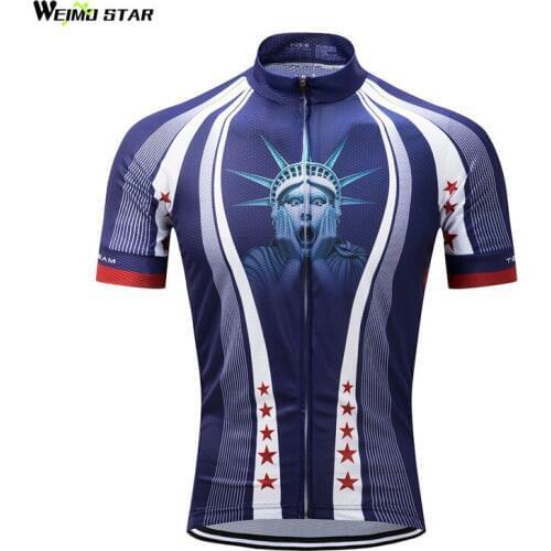 Weimostar Mens Cycling clothing Team BIKE Cycling jerseys /short sleeve Cycling wear Bike Bicycle Shirts Outdoor Sportswear