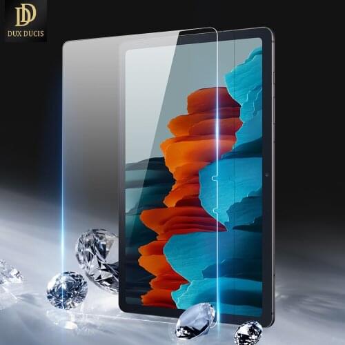 For Samsung Tab S7 T870 T875 T876B Tablet ALL-Screen HD Clear Tempered Glass Film DUX DUCIS Screen Protector Anti-Fingerprint
