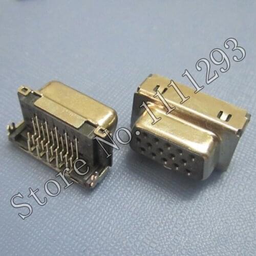 10pcs/lot VGA Jack Socket Connector for HP G42 CQ42 G62 CQ62 etc Laptop CRT Port