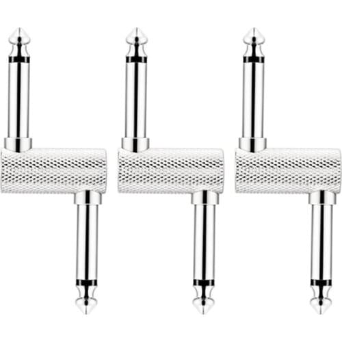 3 Pieces Patch Cable Patch Cords for Connecting Guitar Effect Pedals