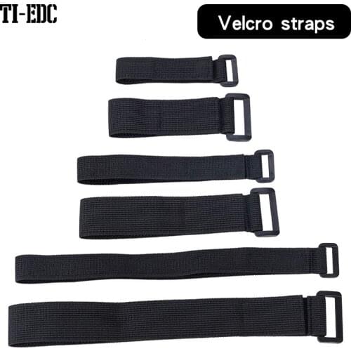 5pcs Nylon Hook and Loop Strap Cable Ties 20/30/50 Length Self-adhesive Reusable Cord Tidy PC TV Organizer
