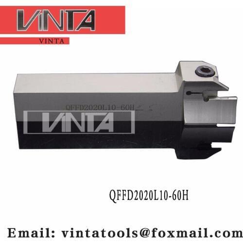 Free shipping QFFD2020L10-60H cnc cutting tools Surface Grooving tool holder matched inserts ZTFD0303-MG