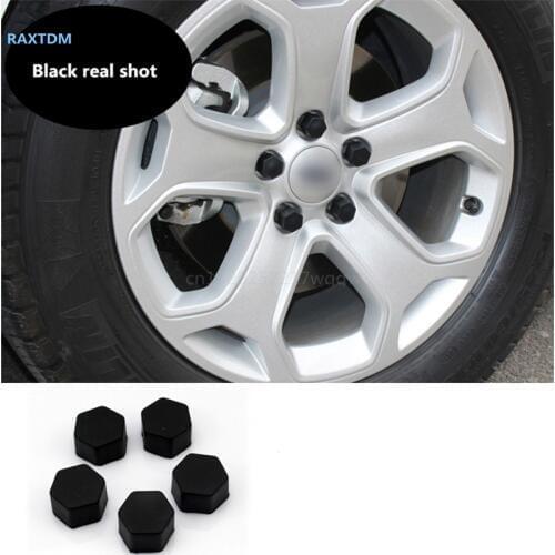 19mm 20pcs Silicon Car Wheel Nuts Covers For Opel Mokka Antara Astra G j H Insignia Vectra Corsa Zafira