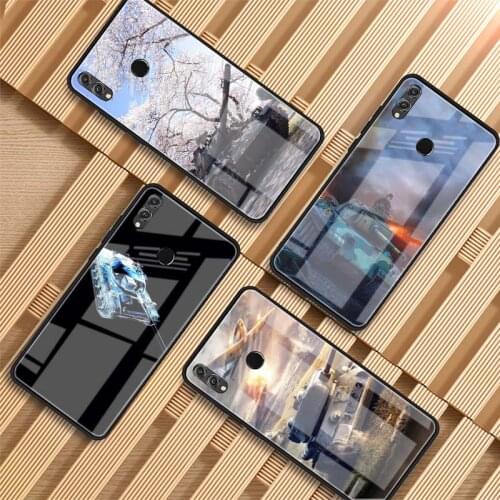 World of tanks Tempered Glass Phone Case For Huawei P20 P30 P40 P40 Lite Pro Psmart Mate 20 30 Cover Shell