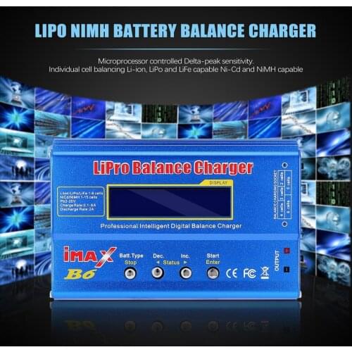 IMAX B6 Digital RC Lipo NiMh Battery Balance Charger AC POWER 12V 5A Adapter FOR Vehicles Remote Control Toys Helicopters