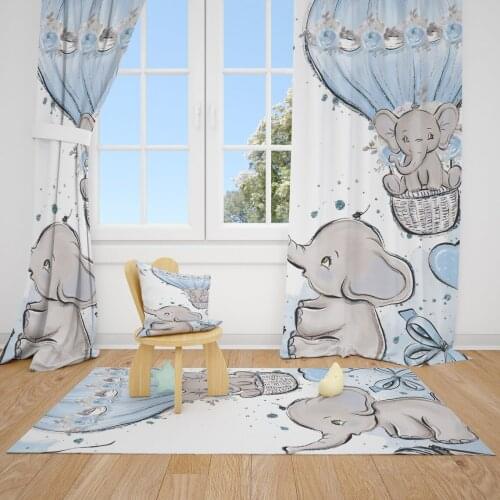 CuteTinyTr Linen Curtains For Windows