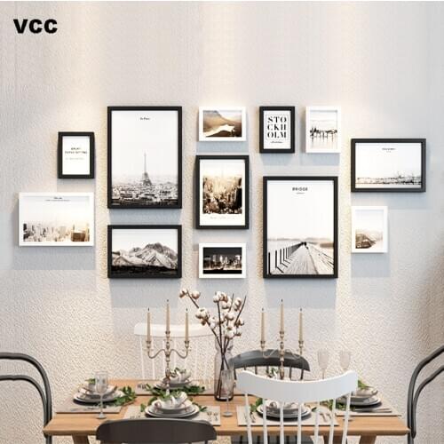 Wooden Picture Frame For Wall Hanging Photo Frame Wedding Couple Recommendation Black White Wood Pictures Frames Gift