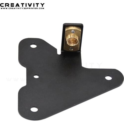 3D Printer Parts Dual Z axis Upgrade Sheet Metal With Brass Lead Screw Nut For CR10 CR10S Ender3 S PRO Z-axis Fixed Bracket