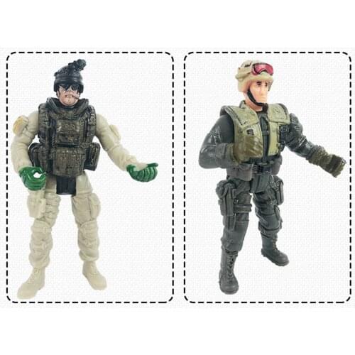 Kids Toy Mini American Military Soldiers Combat Game Action Figure Boy Gifts