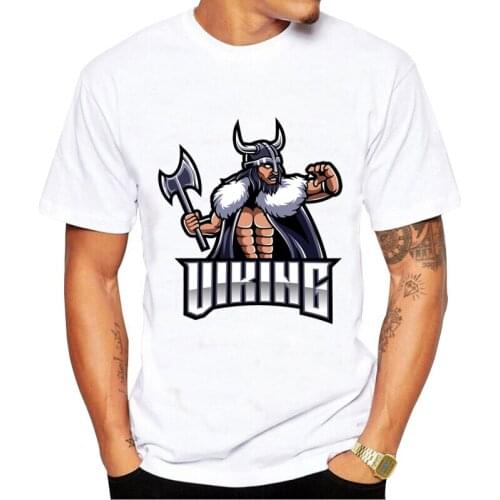 Anime T Vikings Tshirt Kashion Printed Summer Tee Shirt Clothes T-shirt Unisex Short Sleeve