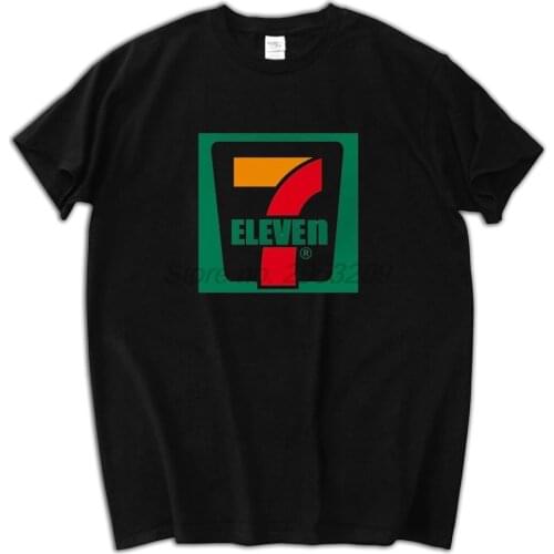 Convenience store supermarket employees SEVEN ELEVEN T-shirt 10748 Fashion Brand t shirt men new high quality