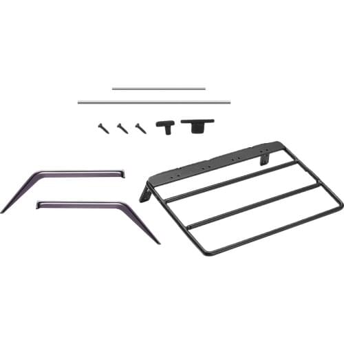 Upgrades Roof Rack Vent Visor Antenna Kit Parts for WPL D12 1/10 RC Truck