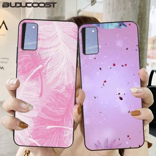 Pastel pink background Phone Case for Samsung S6 S7 edge S8 S9 S20 S21 S30plus ultra S21/S30 S10-5G lite 2020 S10E