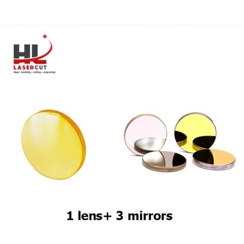 CO2 Reflector Mirror and Lens set for Laser Engraving Cutting Machine