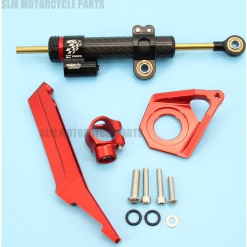 Motorcycle CNC Steering Stabilize Damper Bracket Mount Safety For YAMAHA YZFR6 YZF R6 2003-2005