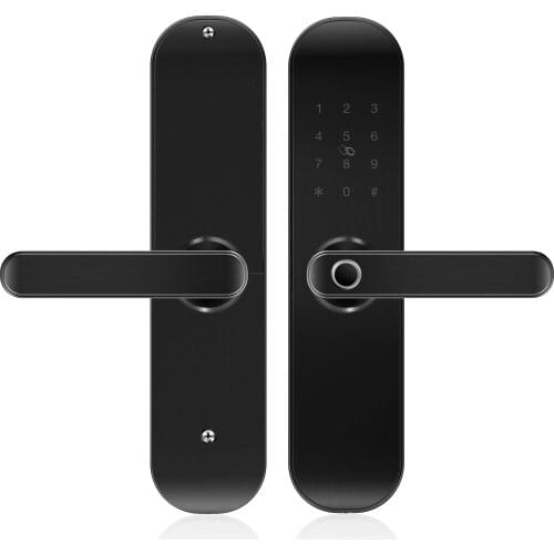WiFi Smart Door lock APP Notification Alerts Home Alarm Security, Compatible With Alexa Google Home