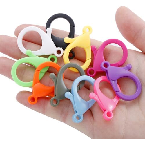 YuenZ 40pcs 8 Colors Plated Alloy Lobster Clasp Hooks for Necklace&Bracelet Chain DIY Jewelry Findings V107
