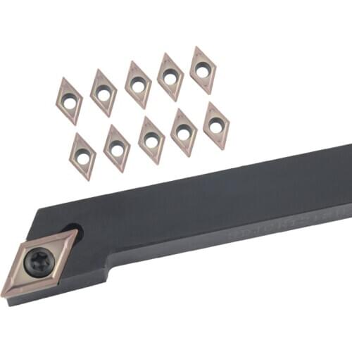 1pc SDJCR/L12112H11 SDJCR/L2020K11 SDJCR3232P11 External Turning Tool Holder DCMT11 Carbide Inserts Lathe Bar Cutting Tools Set