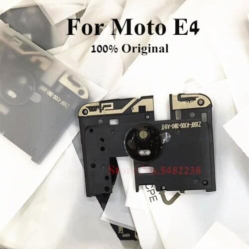 100% Original Mainboard WiFi Antenna Cover case For MOTO E4 Mainboard cover with Camera lens Frame
