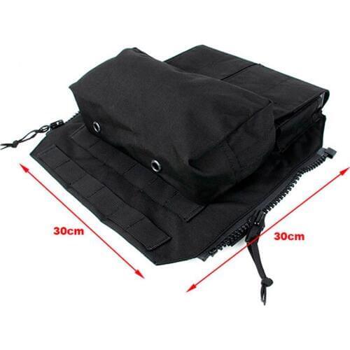 2018 New Panel PouchTactical Vest Zipper Magazine Pouch Bag for CPC AVS JPC2.0 Khaki/Black