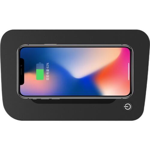 Aotsr QI Wireless Car Charger For Toyota RAV4 2016-2017 Intelligent Infrared Fast Wireless Charging Car Phone Holder For iPhone