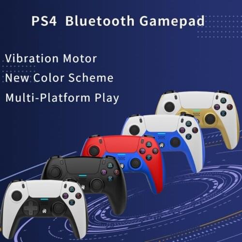 Wireless Bluetooth Controller For PS4 Elite/Slim/Pro Console For Dualshock 4 Gamepad With Programmable Back Button Support PC