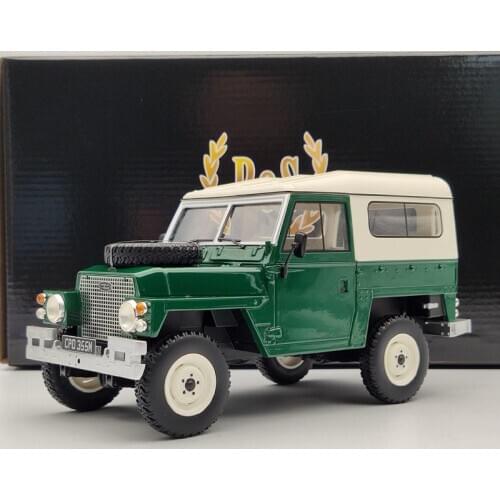 BOS 1:18 For L~nd R~ver Light weight Series III Hard Top Dark Green 1973 BOS355