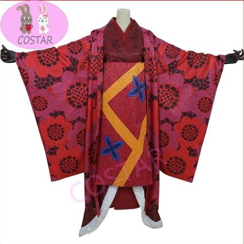 COSTAR Anime Demon Slayer Kimetsu no Yaiba Daki Cosplay Costume Kimono Uniform Halloween Party Suit For Women New