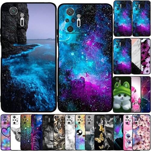 For Xiaomi Redmi Note 10 Pro Max Note 10 4G 5G 10S Case Silicone Soft TPU Cover Phone Case For Xiaomi Poco M3 Pro 5G Back Cover