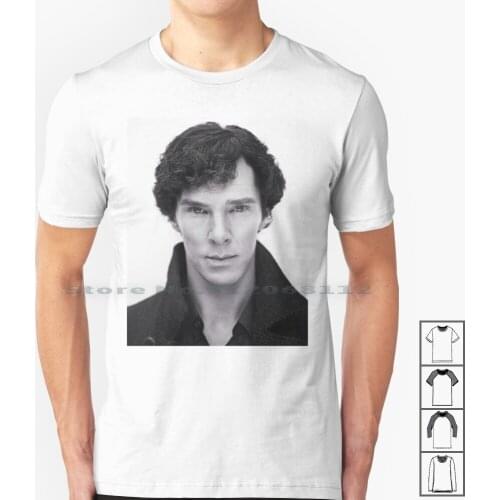 Benedict Cumberbatch In Sherlock T Shirt 100% Cotton Sherlock Benedict Cumberbatch Awesome Watson Tv Series Holmes Bandersnatch