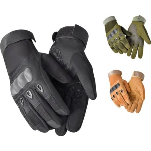 Outdoor Tactical Gloves Airsoft Sport Gloves Full Finger Type Army Military Men Women Male Female Combat Shooting Hunting Gloves