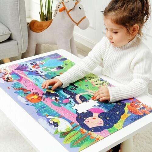 Puzzle Kids Toy World Map Puzzles Educational Toys For Children Montessori Materials Dinosaur Puzzle Brain Puzzle for Toddlers
