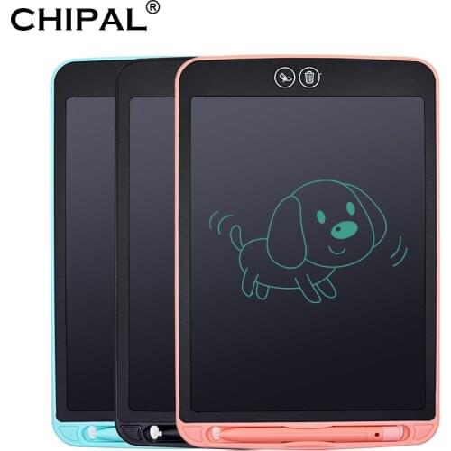 CHIPAL 10 Inch LCD Writing Tablet Digital Drawing Tablets Graphic Board Electronic Handwriting Pads + Pen for Kids Children