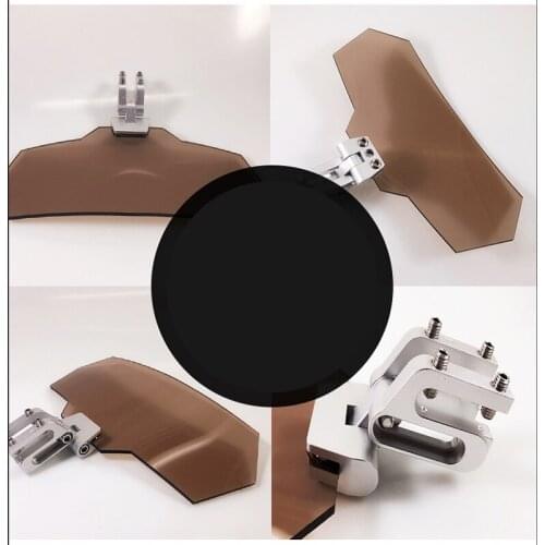 Airflow Adjustable Windscreen Wind Deflector Universal Motorcycle Windshield for Kawasaki BMW Ducati honda Benelli Triumph Yamah