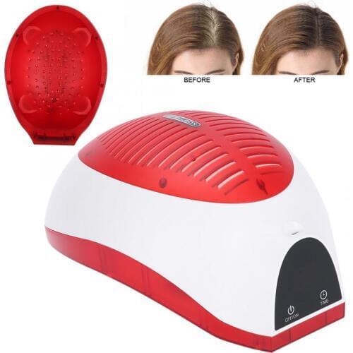 USB Hair Growth Regrowth Helmet Reduce Hair Loss Cap Therapy Treatment Cap Helmet Hair Loss Solution Hair Care Fast Regrowth Cap