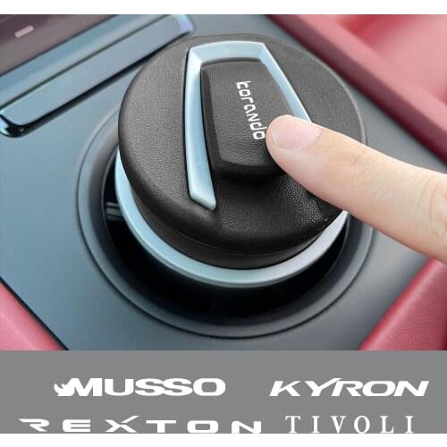 LED Cigarette Ashtray For Ssangyong Korando Kyron Musso Rexton Tivoli Actyon Garbage Coin Storage Cup Containe Car Accessories