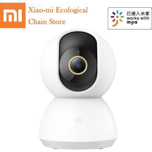 New Xiaomi Mijia Smart Camera 1296P IP Camera Night Vision 2.4Ghz WiFi AI Humanoid Detection Webcam Xiaomi Home Security Monitor